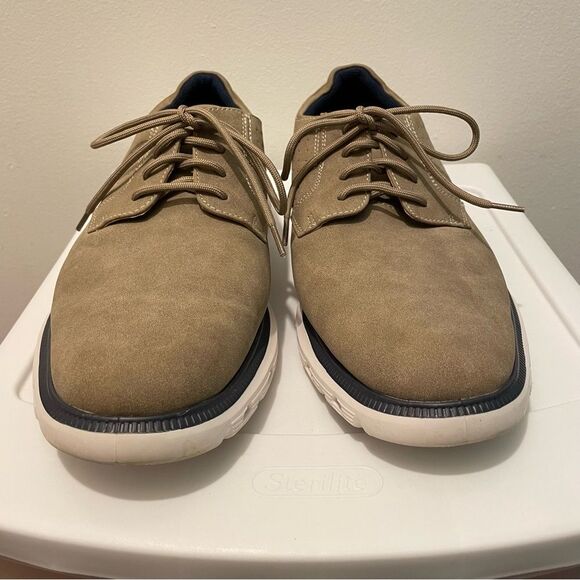 Dockers Tan Oxford Shoes Supreme Comfort Sneakers Stylish Mens Size 8.5 main image 5